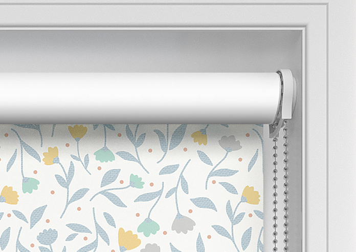 Spring Awakening, Powder Blue - Twist&Fit Roller Blind - Image 11